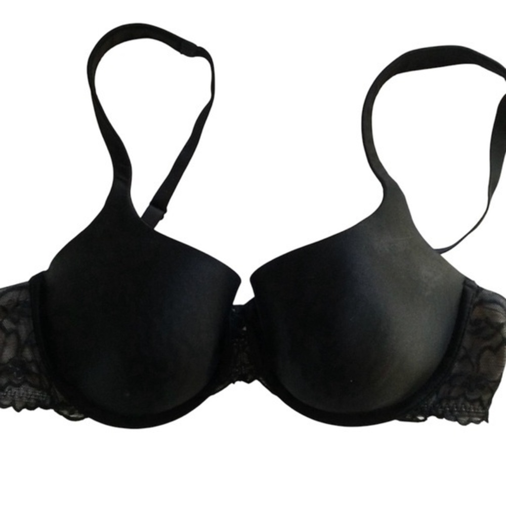 Maidenform Self Expressions Black Padded Bra Size 38C